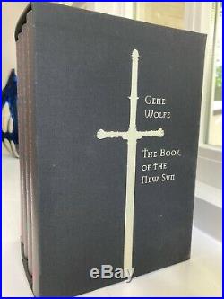 Folio Society Book of the New Sun limited signed by Gene Wolfe and Neil Gaiman