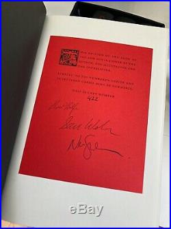 Folio Society Book of the New Sun limited signed by Gene Wolfe and Neil Gaiman