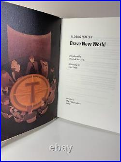 Folio Society Brave New World Aldous Huxley Dystopia Sci Fi Book