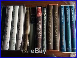 Folio Society Lot of Over 100 Books Horror Mystery Sci Fi Fairy Books