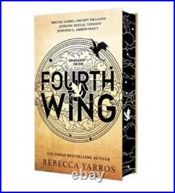 Fourth Wing Sprayed Edges Waterstones Exclusive by Rebecca Yarros FREE