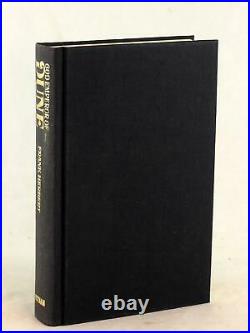 Frank Herbert Signed Limited Edition God Emperor Of Dune Book #4 Dune Chronicles