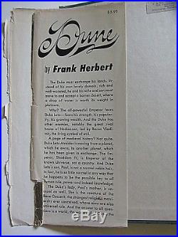 Frank Herbert's Dune Book True First Edition 2nd Printing Green Cloth 5077