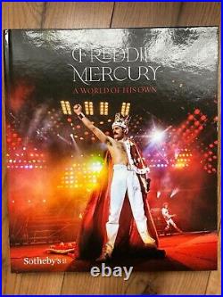 Freddie Mercury A world of his own Ltd ed Hardback Book? Sotheby`s Exhibition
