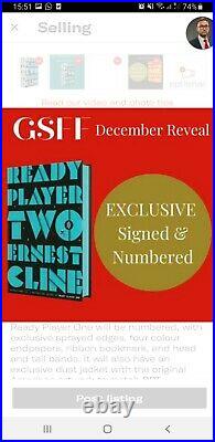 GOLDSBORO No. 86/1000 Ready Player One + Two Set 1st Edition by Ernest Cline