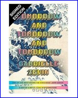 Gabrielle Zevin'Tomorrow and Tomorrow and Tomorrow'. SIGNED & LINED B/Mark