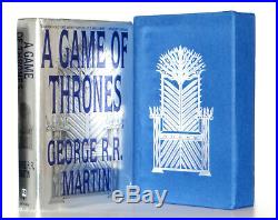 George RR Martin A Game of Thrones Book 1 Hardcover 1st Edition 1st with Slipcase