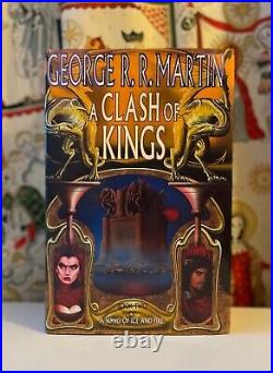 George R R Martin A Clash of Kings UK Hardback 1st/1st EX-LIBRIS GoT