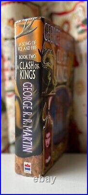George R R Martin A Clash of Kings UK Hardback 1st/1st First Edition GoT