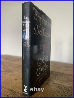 Good Omens Neil Gaiman, Terry Pratchett UK 1st edition hardback 1990