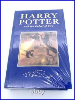 HARRY POTTER and The Goblet Of Fire UK Deluxe ED. 1ST ED JK Rowling SEALED