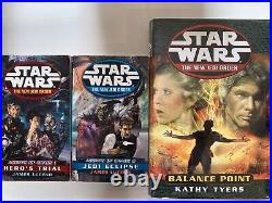 HUGE 14 BOOK SET! Star Wars The New Jedi Order 1st/1st Signed RARE
