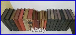 H. G. Wells Job Lot 21 Vintage Hardback Books Good to VG famous titles