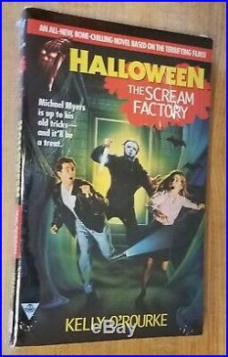 Halloween The Scream Factory Paperback Book KELLY OROURKE Michael Myers Movies
