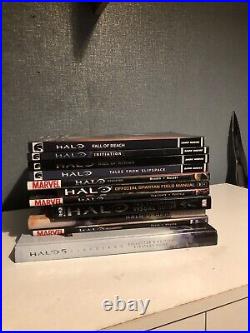 Halo Paperback Huge Novel Collection Set 11 Hardback Book Bundle -graphic Novels