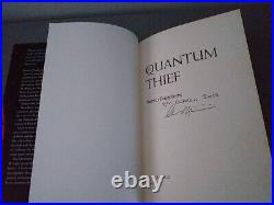 Hannu Rajaniemi Quantum Thief Signed -1st/1st hardback- SF debut novel