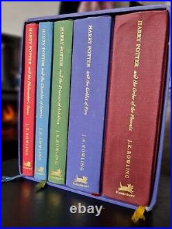 Harry Potter Deluxe Signature Edition Books 1 5 Gold Edges. 1st Edition Set