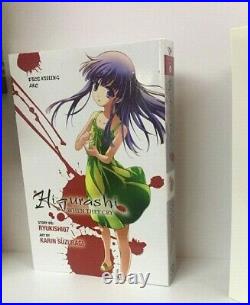 Higurashi When They Cry Manga Volume 1,2,4,5,10,16,17,26 (8 Books) Paperback