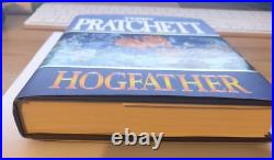 Hogfather, Terry Pratchett, Signed with doodle, HB