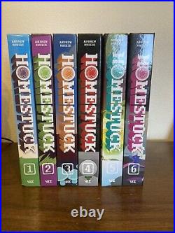 Homestuck Set, Books 1-6 by Andrew Hussie Excellent Quality Hardback Like NEW