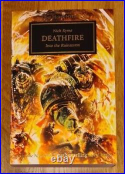 Horus Heresy, Deathfire Into the Ruinstorm, Paperback, Like New