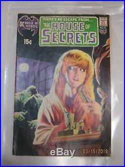 House of Secrets #92 1st Swamp Thing DC COMIC (11638-BOOK-MSS)