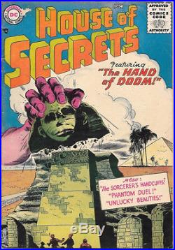 House of Secrets Comic Book #1 DC Comics 1956 VERY GOOD+