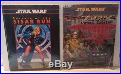 Huge Star Wars Role Playing Game RPG Lot, West End Games, 17 books + extras