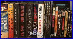 Huge Stephen King Collection 1st Edition Hardcover Book Lot