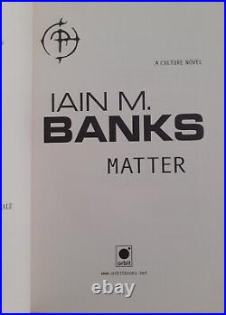 Iain M Banks'Matter' Uncorrected Bound Proof Softcover Book Orbit 2008 RARE