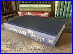 Iain M Banks The Hydrogen Sonata HBDJ 1st/1st signed and dated by author