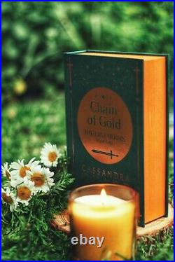 Illumicrate Chain of Gold book Stamp Signed Cassandra Clare