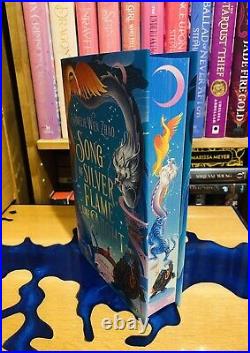 Illumicrate Song of Silver, Flame Like Night Amelie Wen Zhao SIGNED Exclusive HB