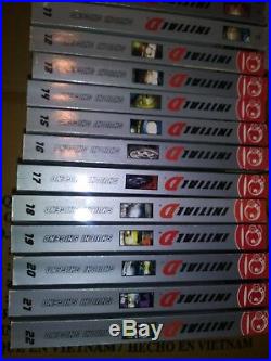 Initial D, Lot of 21 Books 1-6, 8-22 by Shuichi Shigeno