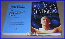 Isaac Asimov Positronic Man HB & Proof Copy SIGNED
