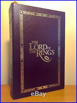 JRR Tolkien -The Lord of the Rings 2004 Deluxe Science Fiction Book Club Edition