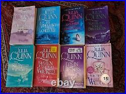 Julia Quinn Bridgerton Series Books 1-8 The Duke and I The Viscount Who Loved Me