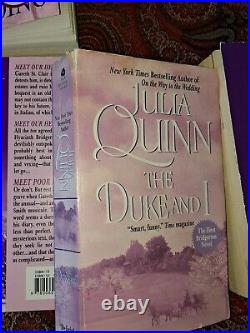 Julia Quinn Bridgerton Series Books 1-8 The Duke and I The Viscount Who Loved Me