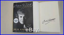 Julie Andrews Home Work A Memoir of My Hollywood Years Signed Book 1/1 HC DJ New