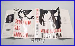 Jurassic Park / Lost World 1st US ed's / 1st impr Michael Crichton Superb