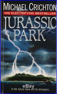 Jurassic Park by Crichton, Michael Paperback Book The Cheap Fast Free Post