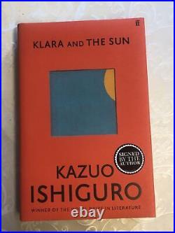 Kazuo Ishiguro Signed Klara and The Sun First Edition, First Print 2021 New