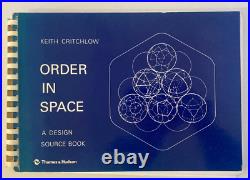 Keith Critchlow Order in Space A Design Source Book 1960s Science & Math Book