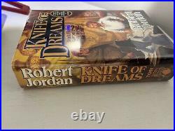 Knife of Dreams Signed by Robert Jordan 1st Edition 1st Printing Hardback