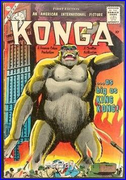 Konga 1960 Charlton Monster #1 To 23 Comp Set Lots Of Ditko, +revenge 24 Books