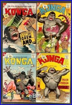 Konga 1960 Charlton Monster #1 To 23 Comp Set Lots Of Ditko, +revenge 24 Books
