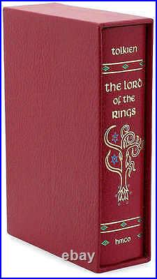 LORD OF THE RINGS Tolkien RED BOOK OF WESTMARCH TRUE 6th PRINTING Slipcased