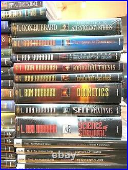 L. Ron Hubbard Collection of books and DVDs