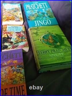 Large Bundle of 28 Terry Pratchett Discworld Novels PB & HB some 1st Edition