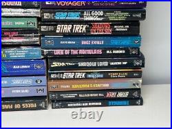 Large Lot of 67 x Vintage Star Trek Paperback Books Various Authors See Photos